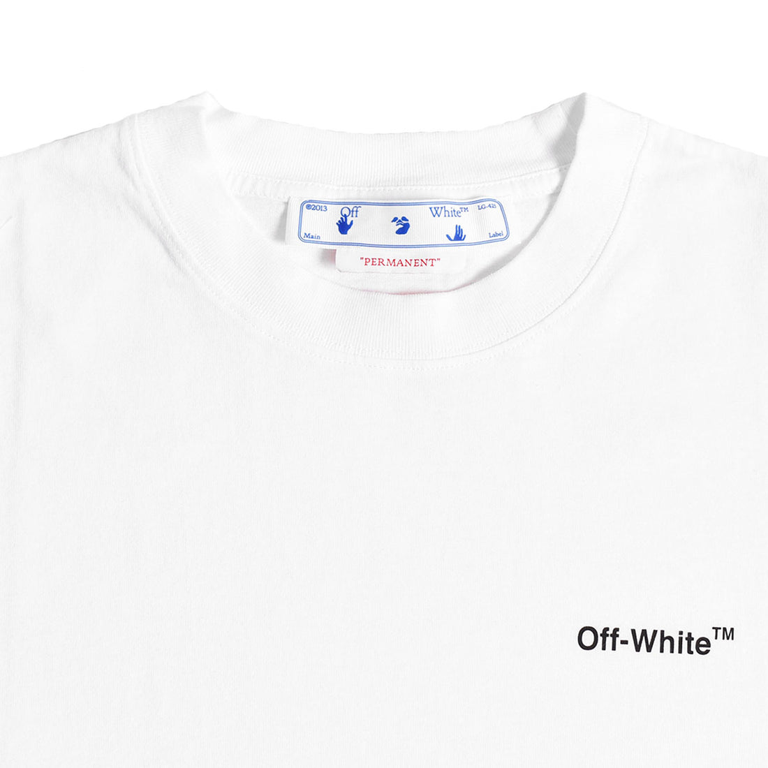 Off-White Diag Helvetica Crew-neck Sweatshirt