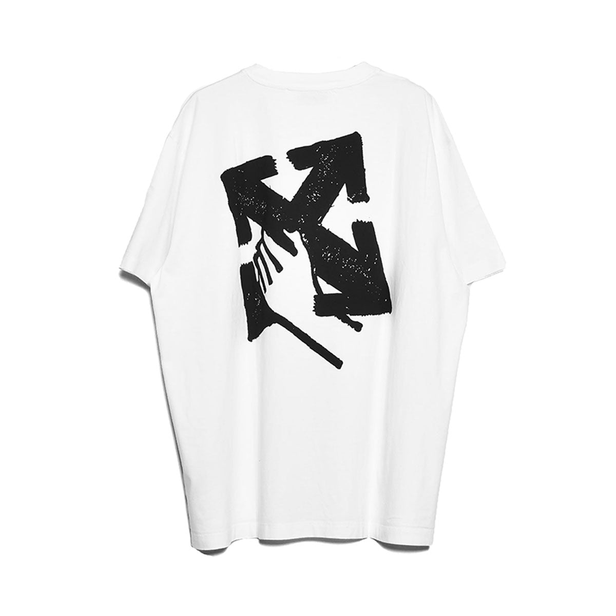 OFF-WHITE ARROW SPLIT LOGO T-SHIRT - Tシャツ/カットソー(半袖