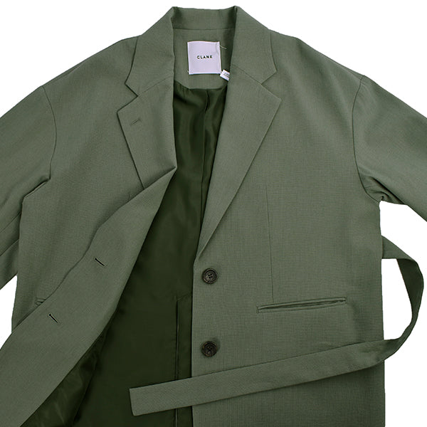 MIX COLOR BELT JACKET/GREEN(10103-0402) – R&Co.