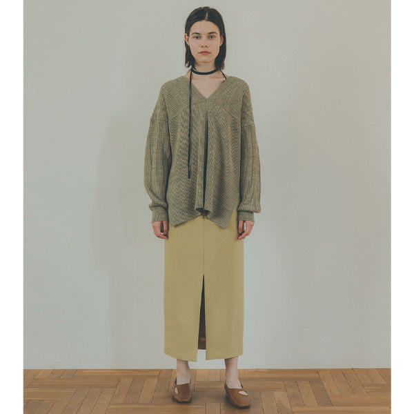 MIX COLOR STRING WIDE KNIT TOPS/MINT(12106-2012) – R&Co.