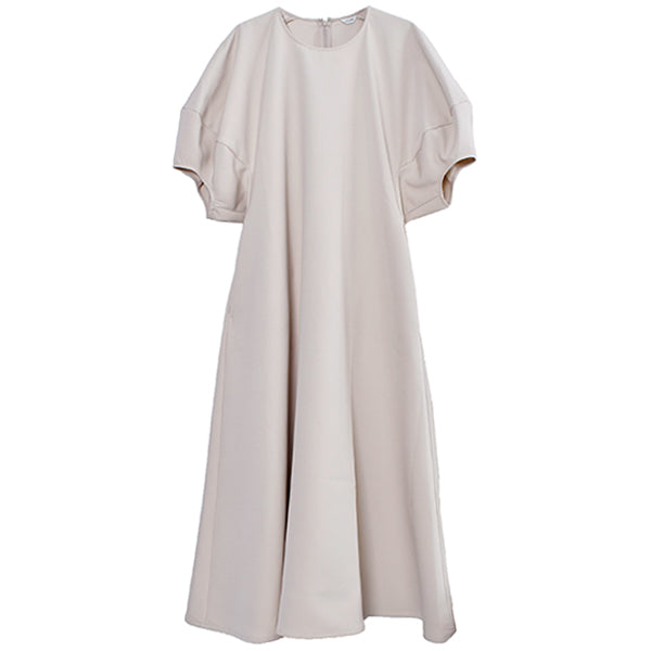 LANTERN SLEEVE FLARE ONE PIECE/IVORY(12112-5292) – R&Co.