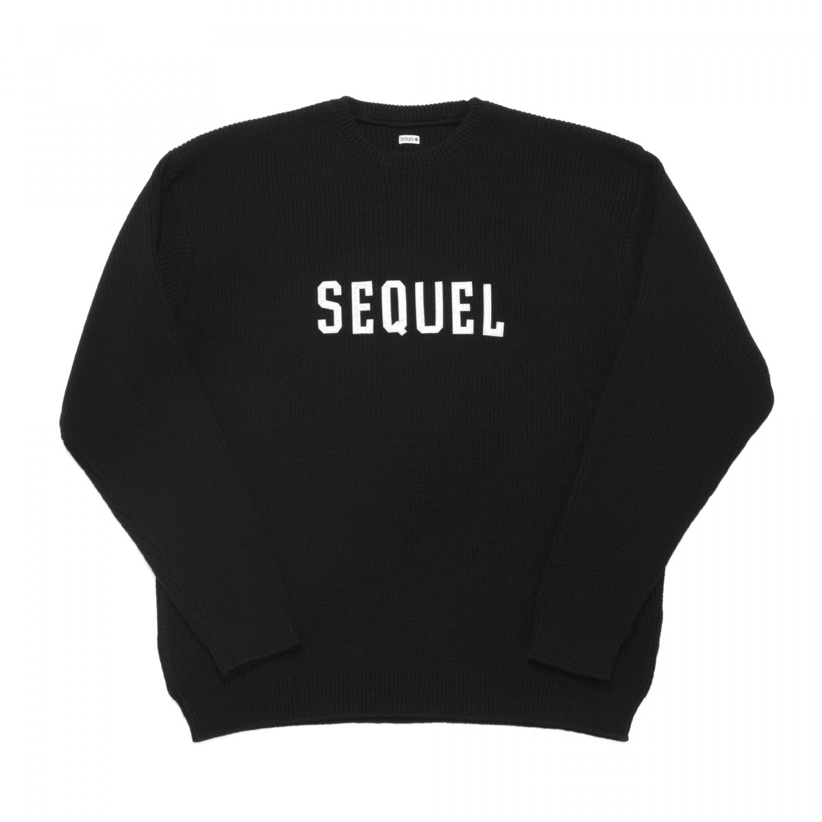 CREW NECK KNIT/BLACK(SQ-22AW-KN-02) – R&Co.