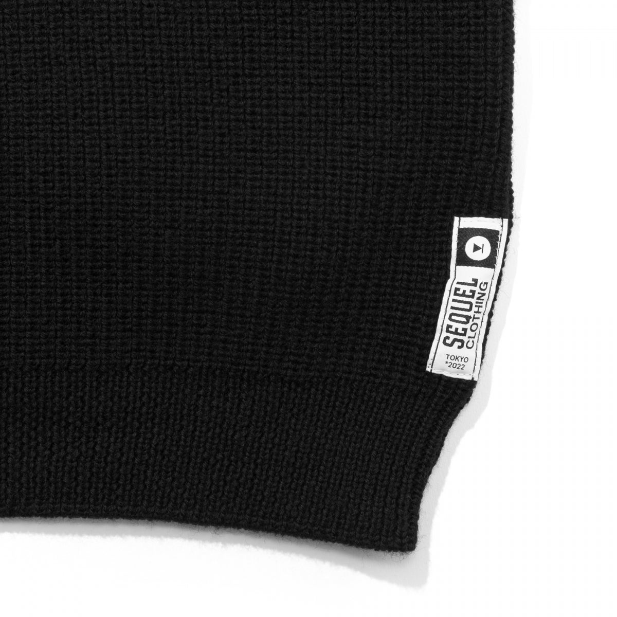 CREW NECK KNIT/BLACK(SQ-22AW-KN-02) – R&Co.