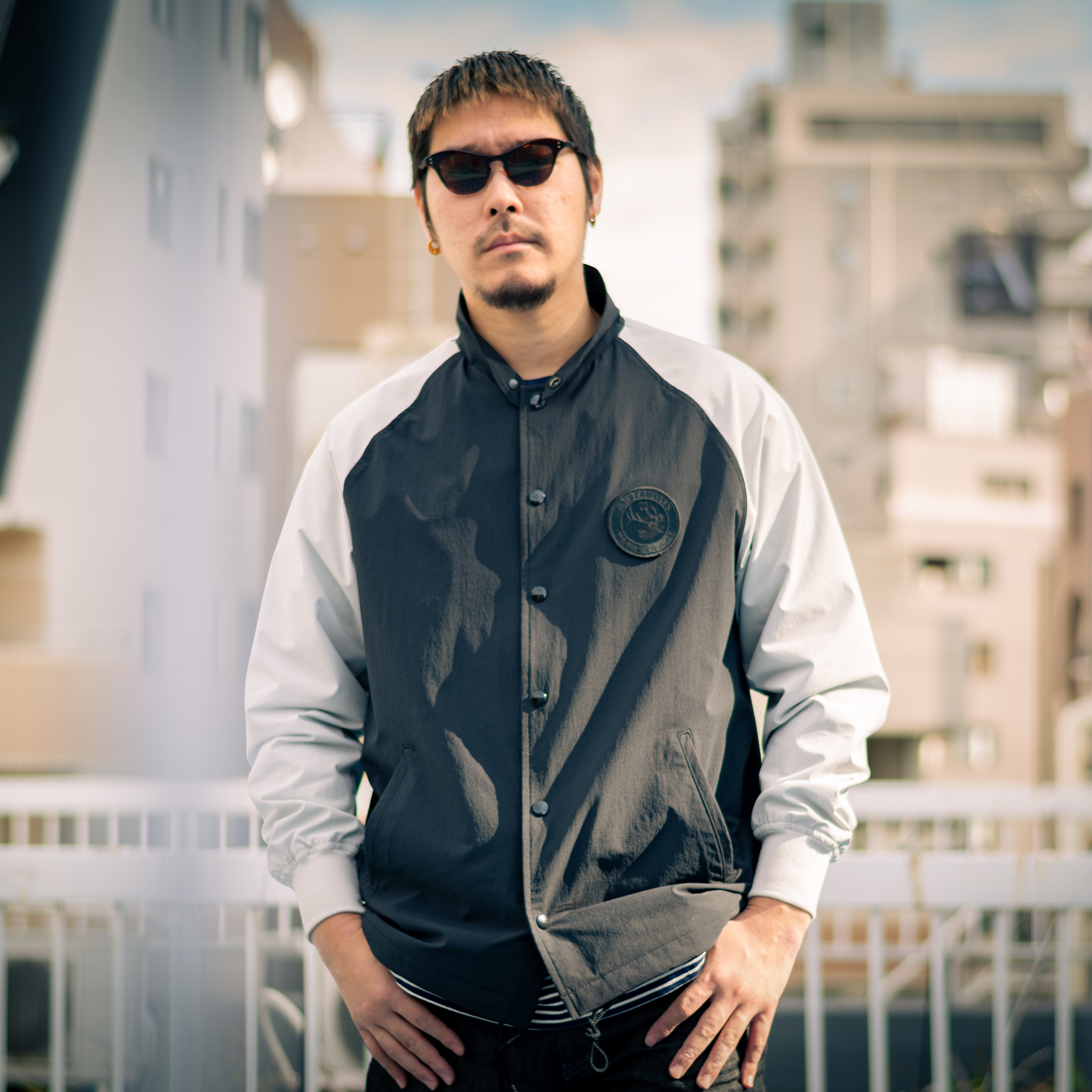 ANDFAMILYS]Raglan Sports Jacket/BLACK – R&Co.