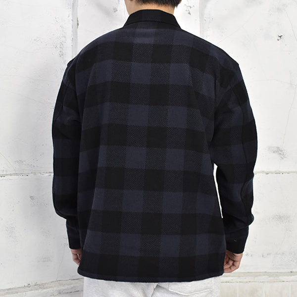 BLOCK CHECK JACKET/BLACK×NAVY(SQ-21AW-JK-02) – R&Co.