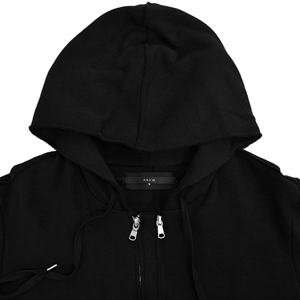 2WIN ZIPPER HOODIE/BLACK(K9) – R&Co.