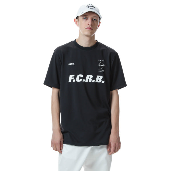 FCRB 22AW S/S PRE MATCH TOP ブラック XL
