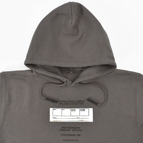 HOODED SWEATSHIRT/BLACK(2222-CS80) – R&Co.