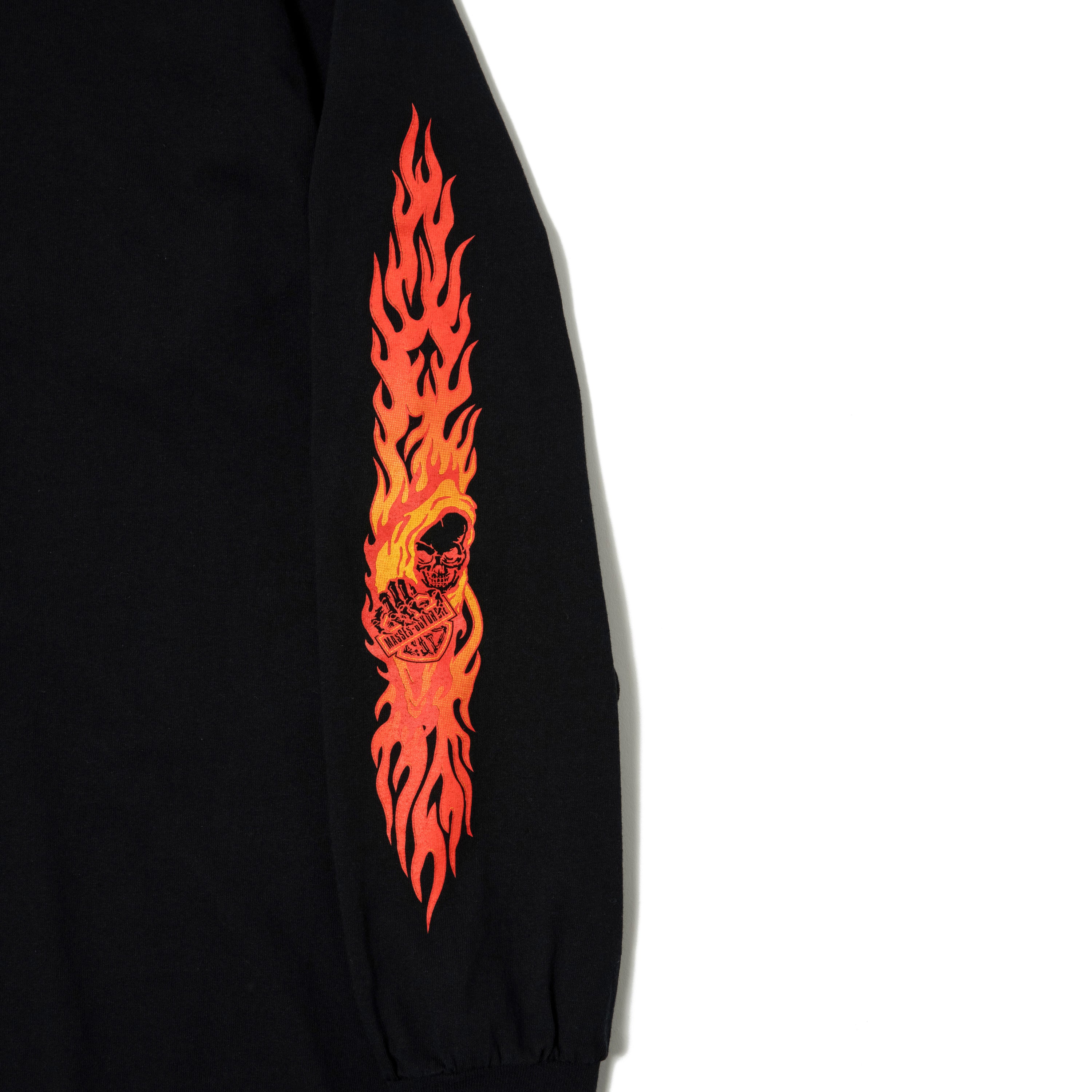 MASSES]T-SHIRT L/S FLAME3/BLACK – R&Co.