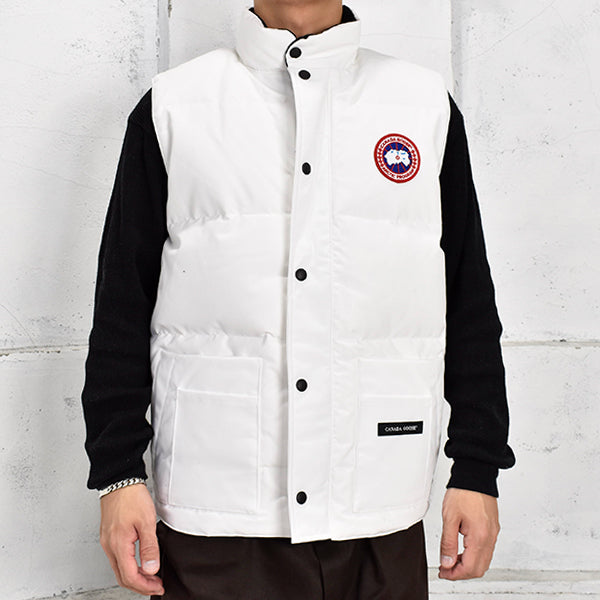 4154MPB FREESTYLE CREW VEST PBI/WHITE(3420400013) – R&Co.