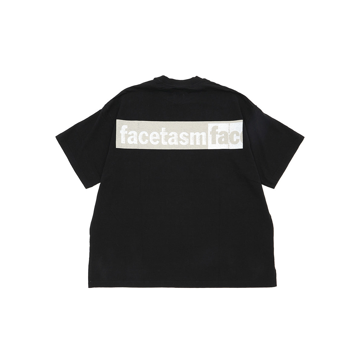 FACETASM]LOGO PRINT TEE/BLACK(ABH-TEE-U06) – R&Co.