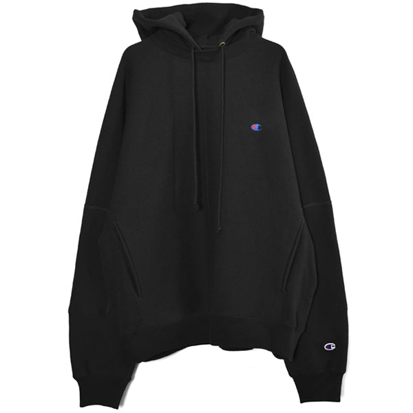 SWEAT HOODIE/BLACK(C8-W133)