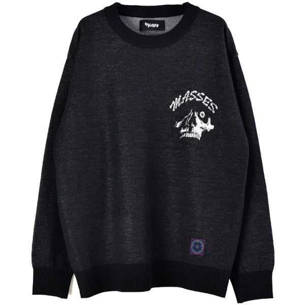 SWEATER MxM MASSES 01/BLACK