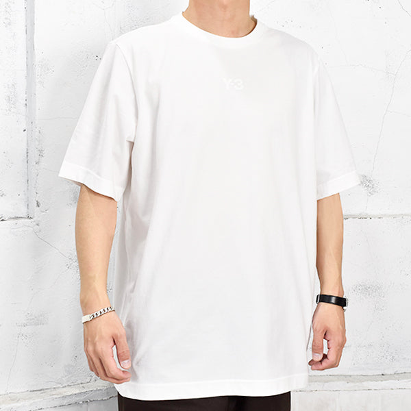 M CH1 SS TEE CF LOGO/WHITE(HG6092-APPS22) – R&Co.