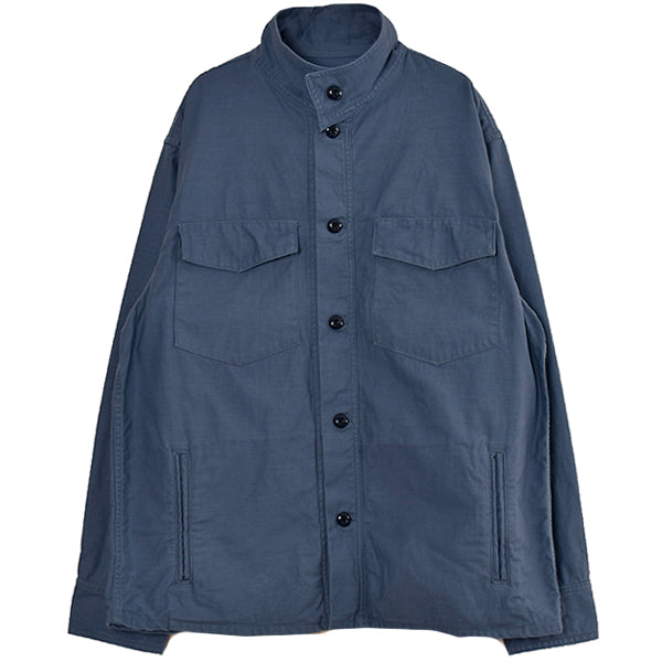 UTILITY BACK SATIN JACKET/BLUE(JK-2205695)