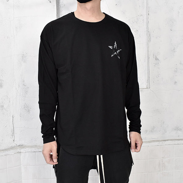 BANDANA STAR L/S-STARMAN ROPPONGI HILLS LIMITED-/BLACK(JR2) – R&Co.