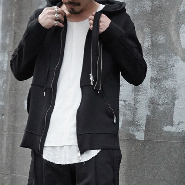 2WIN ZIPPER HOODIE/BLACK(K9) – R&Co.