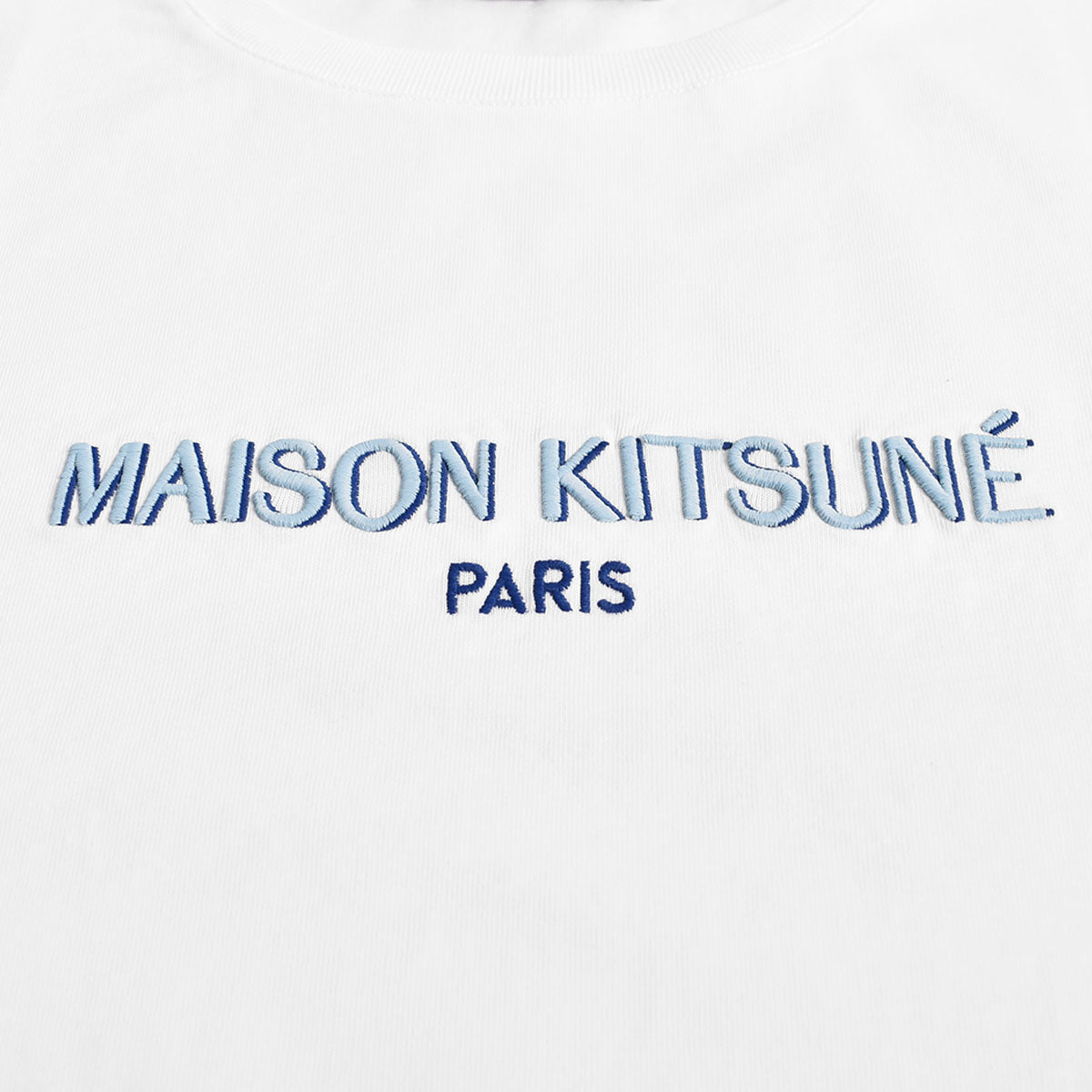 MAISON KITSUNE]MAISON KITSUNE PARIS RELAXED TEE-SHIRT/WHITE