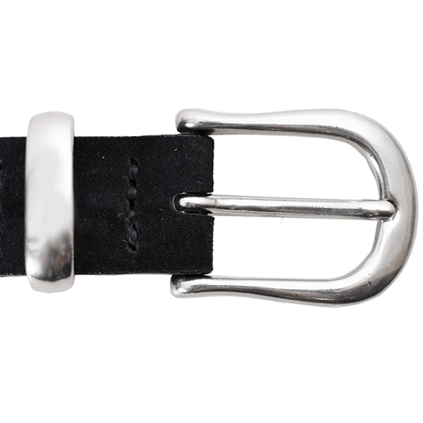 Suede Leather Studs Belt/BLACK(LBT-002) – R&Co.