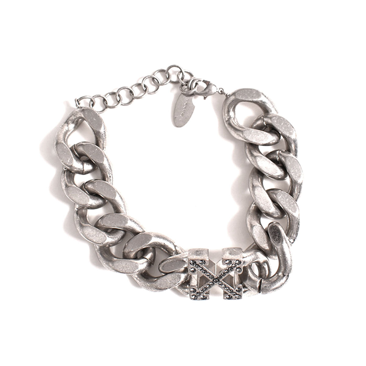 Off-White]CRYSTAL ARROW CHAIN BRACELET/SILVER(OMOS23-RTW0555) – R&Co.