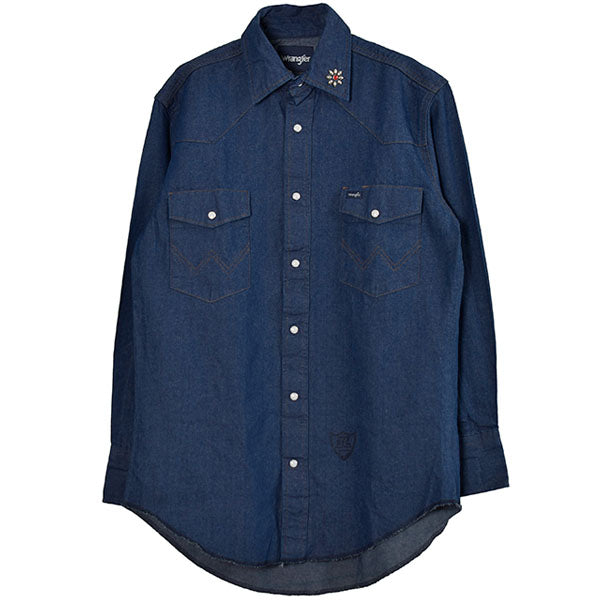 HTC Wrangler Western Shirt #FL STN/RED/INDIGO(SHZAA200) – R&Co.