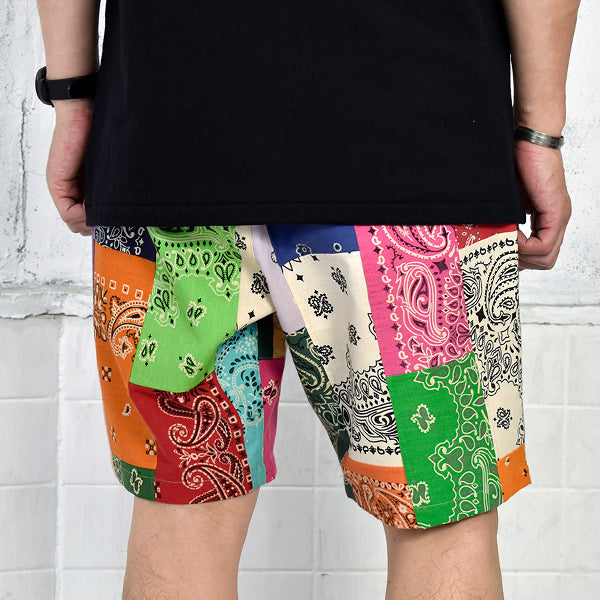 BANDANA EASY SHORTS/MULTI(RE-CO-MU-00-00-138) – R&Co.