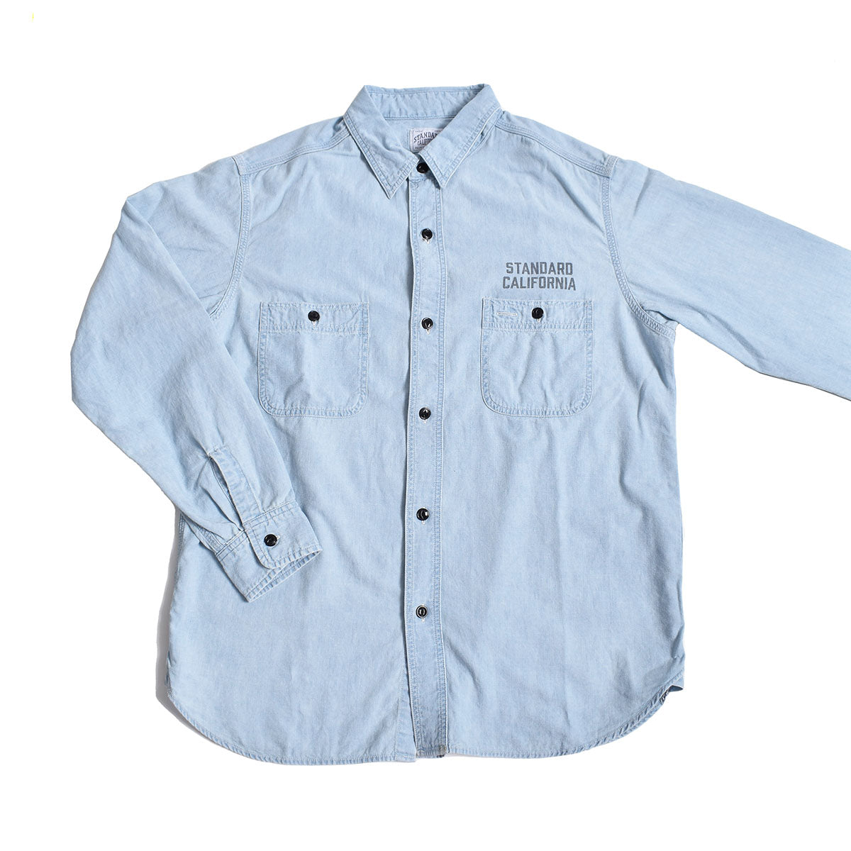 STANDARD CALIFORNIA SD Chambray Shirt XL 人気ブランドをセレクト