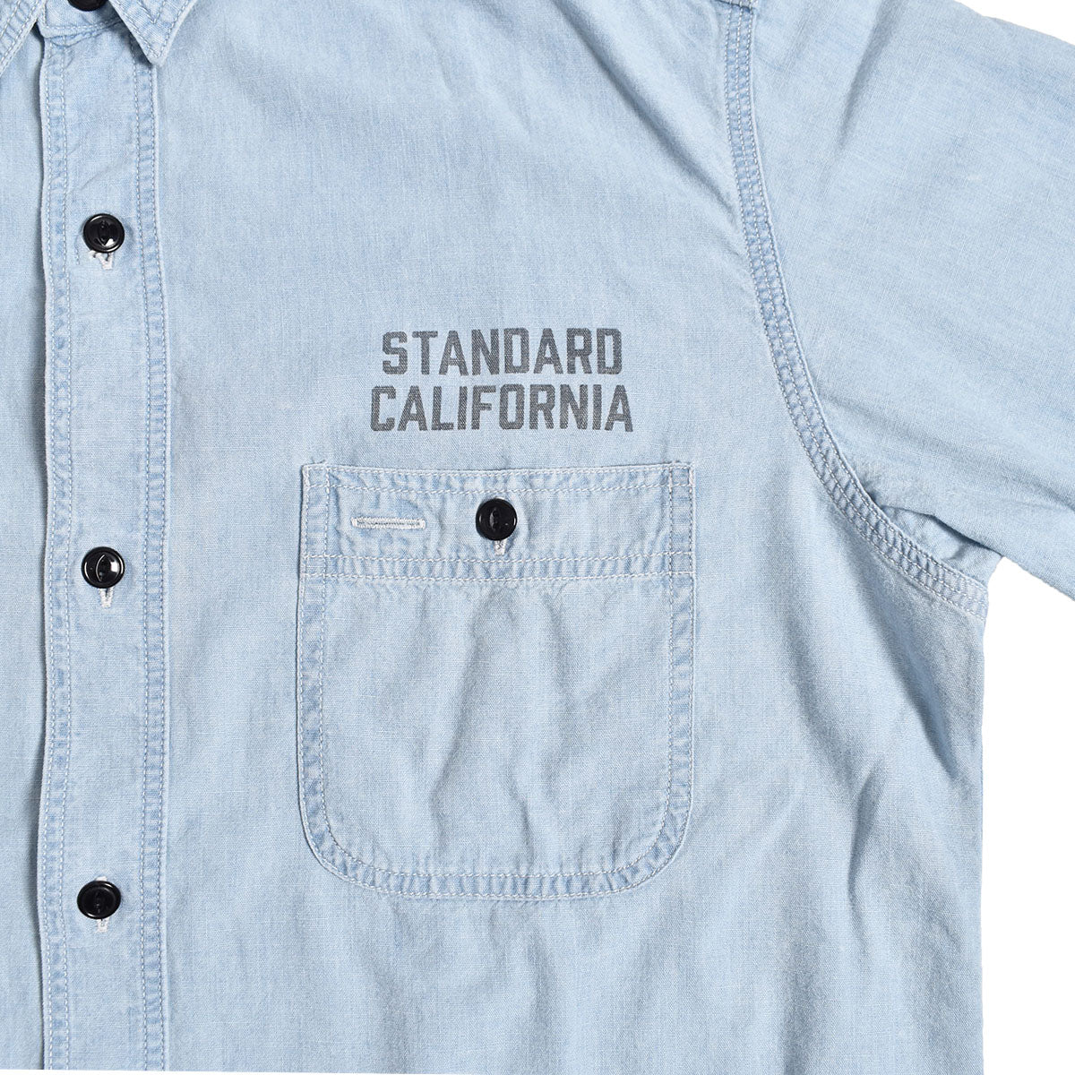 STANDARD CALIFORNIA]SD Chambray Shirt/INDIGO(SHOLB200) – R&Co.