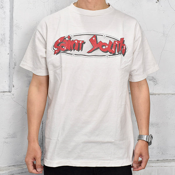 SS TEE/IN HEAVEN/WHITE(SM-S22-0000-003) – R&Co.