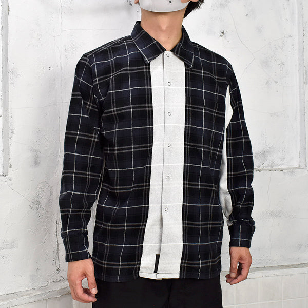 SEQUEL SQ-22SS-SH-01 LINE SHIRT 【G】 - シャツ