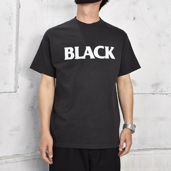 T-SHIRT/VINTAGE BLACK(SQ-22SS-ST-04) – R&Co.