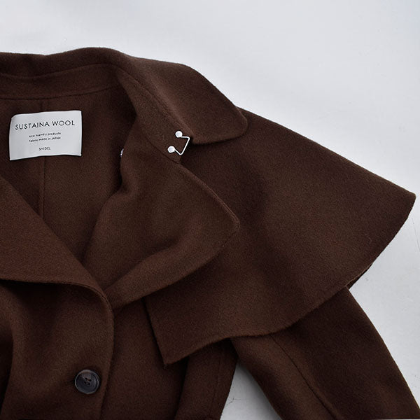 Sustainableリバーケープコート/BROWN(SWFC224061) – R&Co.