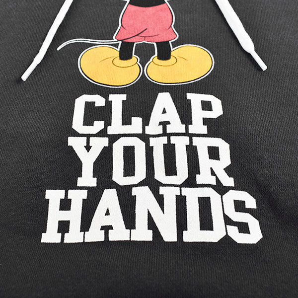 DISNEY × SD Clap Your Hands Hood Sweat/BLACK(SWOHB220) – R&Co.