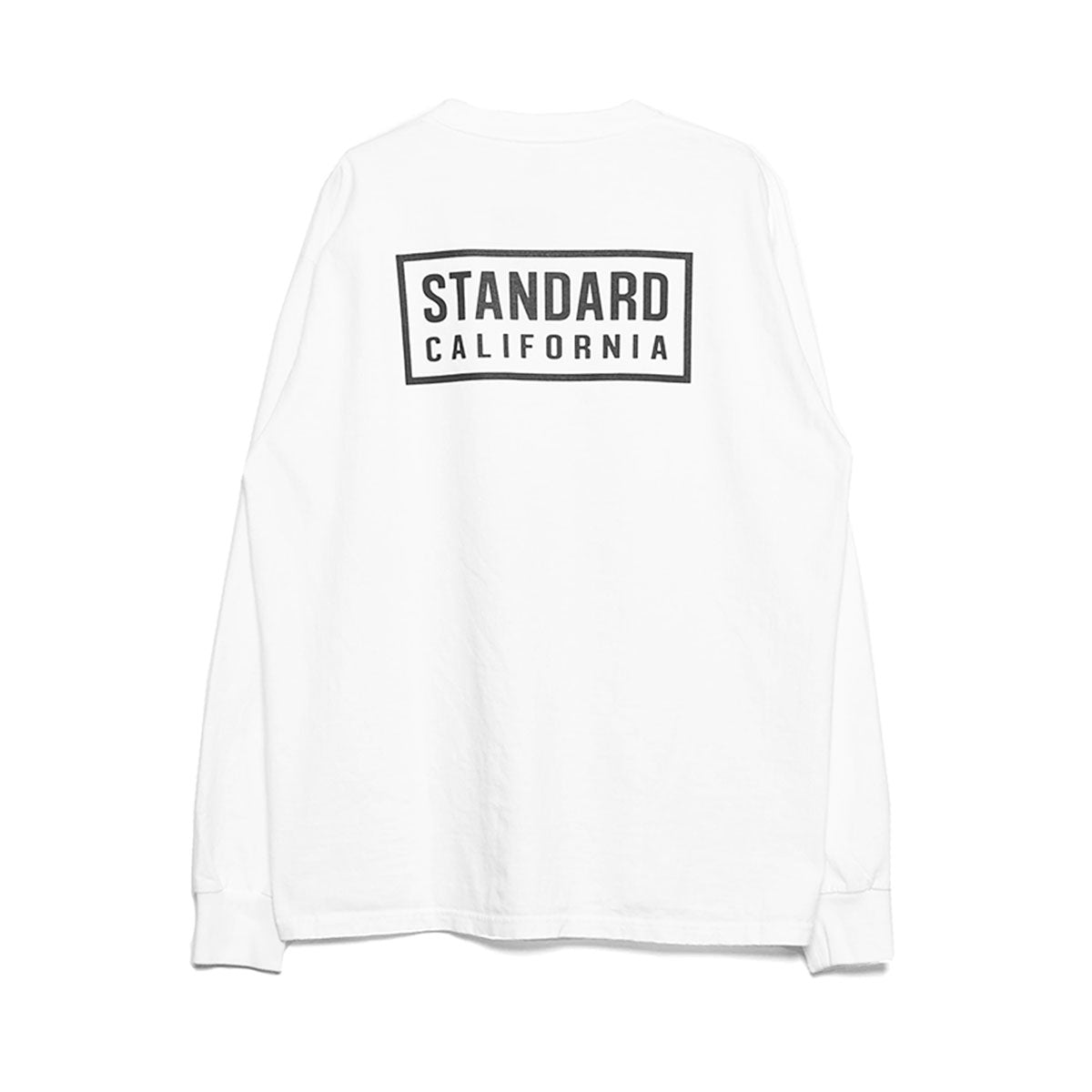 STANDARD CALIFORNIA]SD Heavyweight Box Logo Long Sleeve T/WHITE(TSOLF –  R&Co.