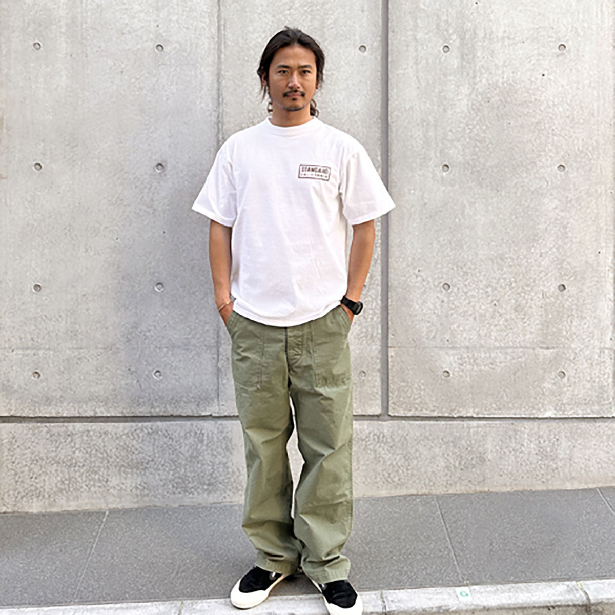 STANDARD CALIFORNIA]SD Heavyweight Box Logo T/WHITE(TSOSS090) – R&Co.