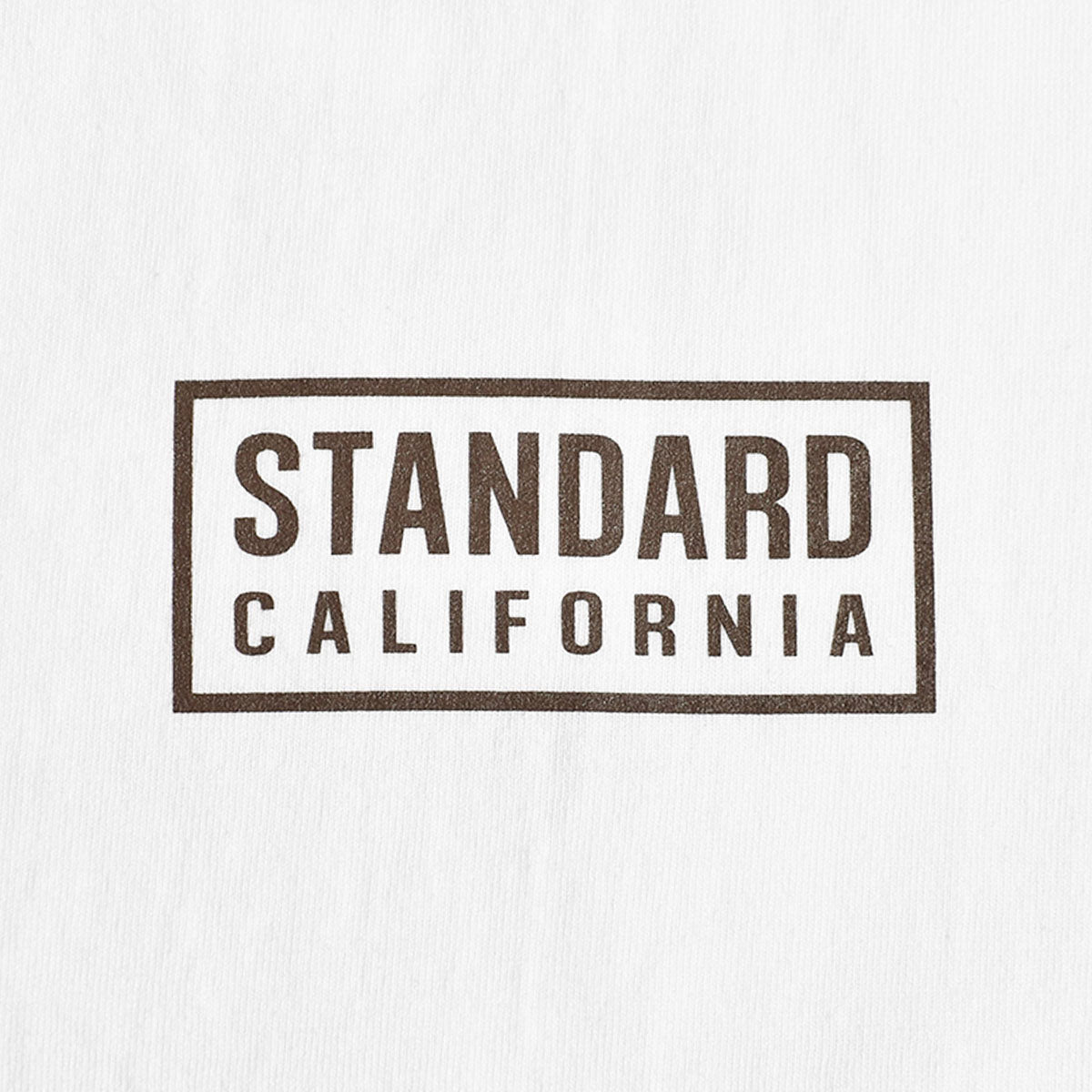 STANDARD CALIFORNIA]SD Heavyweight Box Logo T/WHITE(TSOSS090) – R&Co.