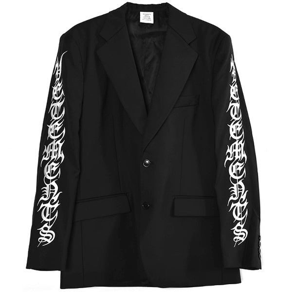 ジャケット/アウター【20SS】VETEMENTS gothic logo jacket