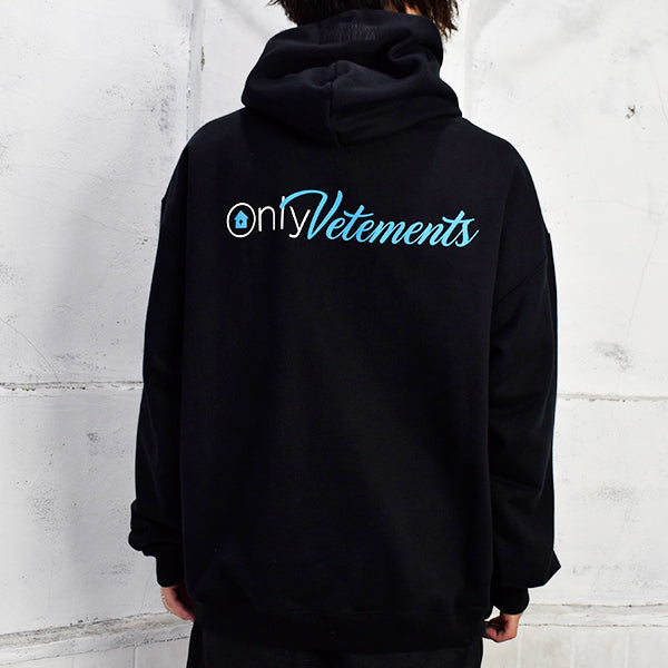 ONLY VETEMENTS HOODIE/BLACK(UA53HD160) – R&Co.