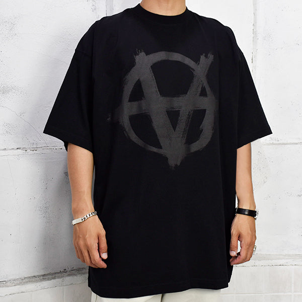 DOUBLE ANARCHY LOGO T-SHIRT/BLACK/BLACK(UA53TR500) – R&Co.