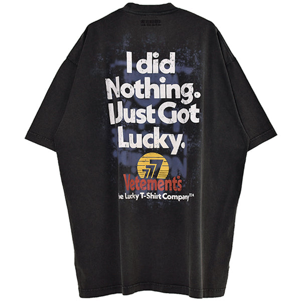 I GOT LUCKY T-SHIRT/BLACK(UA53TR590) – R&Co.