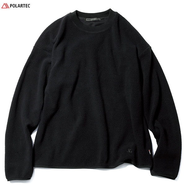 POLARTEC THERMAL PRO BOA FLEECE CREWNECK TOP(SOPH-212011) / BLACK