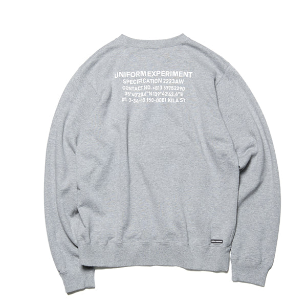 LOCATION LOGO CREWNECK SWEAT(UE-222029)/GRAY – R&Co.