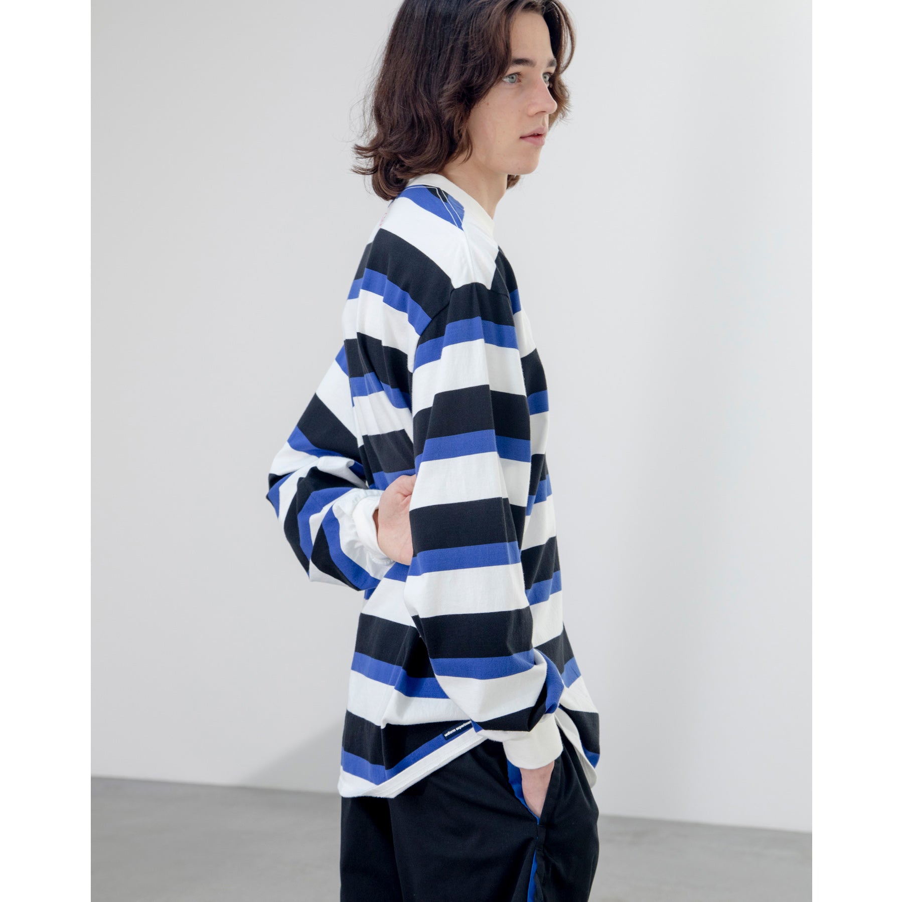 uniform experiment] BORDER L/S BAGGY TEE(UE-230031) – R&Co.